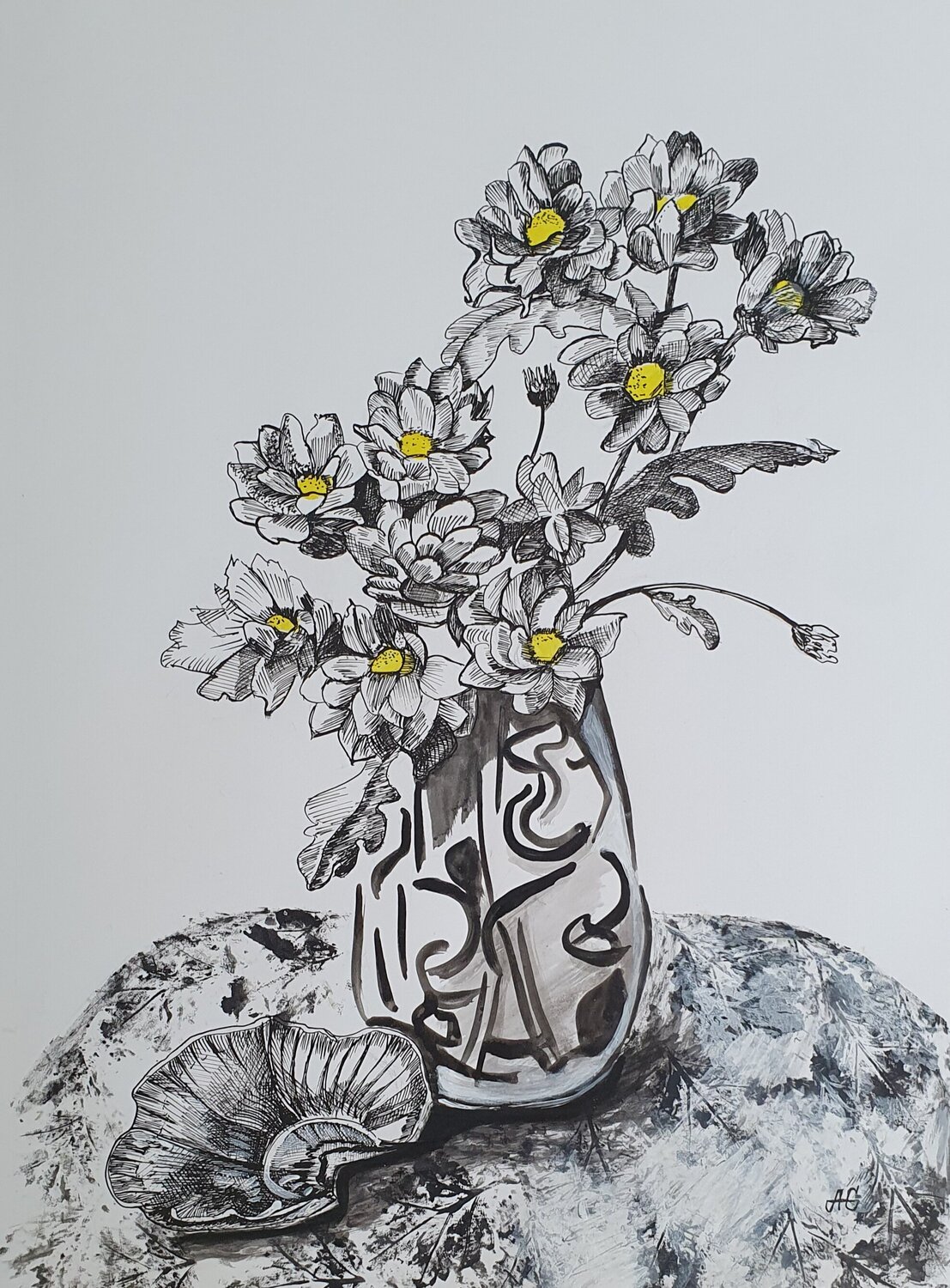 Yellow Hearts. Galyna Antonenko