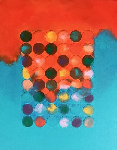 Immersed di Enikő Bukovinszki, Pittura in vendita su Singulart
