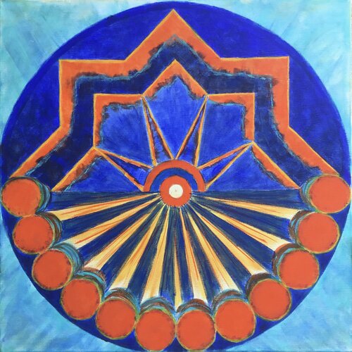Sundial von Enikő Bukovinszki, Malerei kaufen auf Singulart