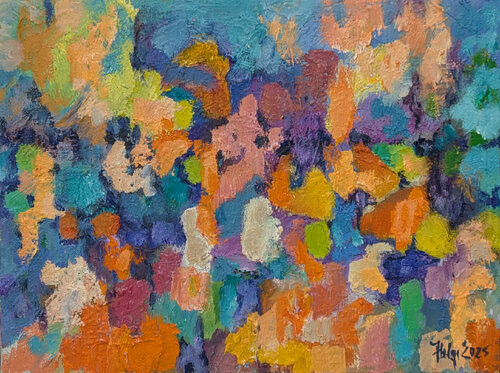 Festival di Helge Hensel, Pittura in vendita su Singulart