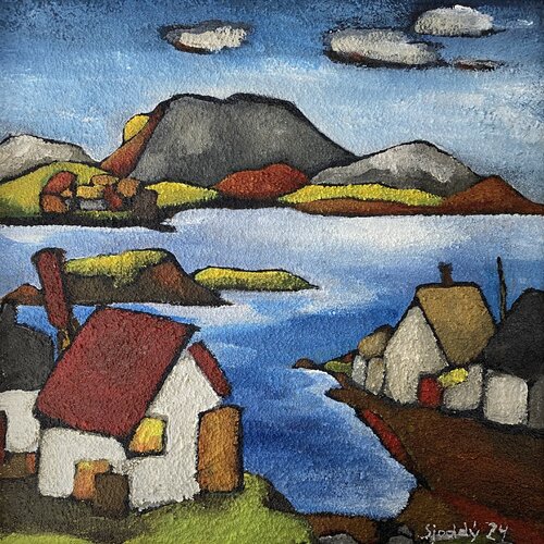 By the Beach van Sjoddy, Schilderij te koop op Singulart