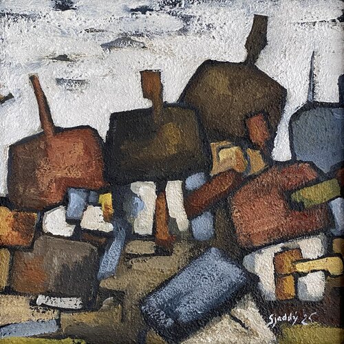 Upper Town Silence von Sjoddy, Malerei kaufen auf Singulart