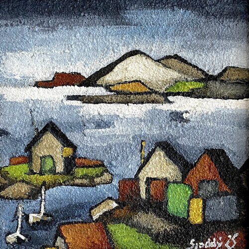 Fishermen’s Harbor van Sjoddy, Schilderij te koop op Singulart
