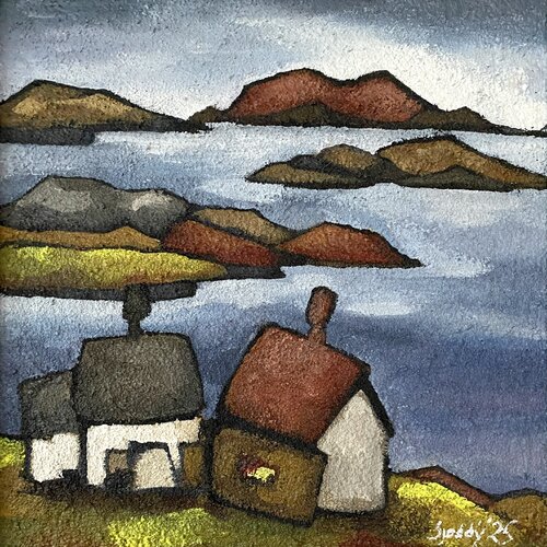 Flatey, Island di Sjoddy, Pittura in vendita su Singulart