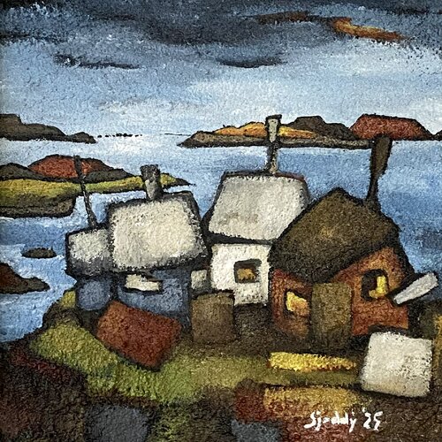 Hleinar – Among the Rocks by Sjoddy, Painting for Sale on Singulart