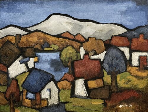 Luminous Idyll par Sjoddy, Peinture en vente sur Singulart