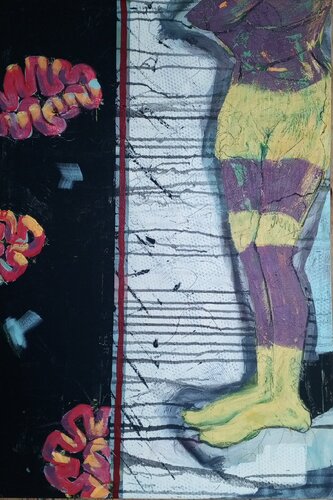 She's Got Brains von Abi Siwan Cansdale, Malerei kaufen auf Singulart