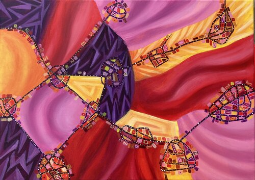 Pegase de Agnes BENNETOT, Pintura a la venta en Singulart