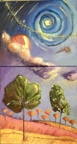 Energie Gynco van Agnes BENNETOT, Schilderij te koop op Singulart