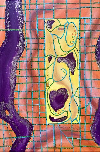 Central Park 2 de Agnes BENNETOT, Pintura a la venta en Singulart