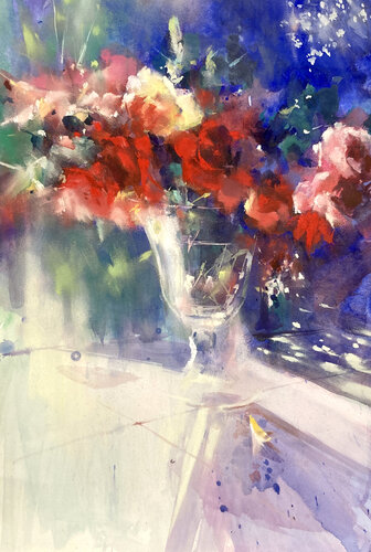 Seeing you as you are reflected there now di Akira MURATA, Pittura in vendita su Singulart