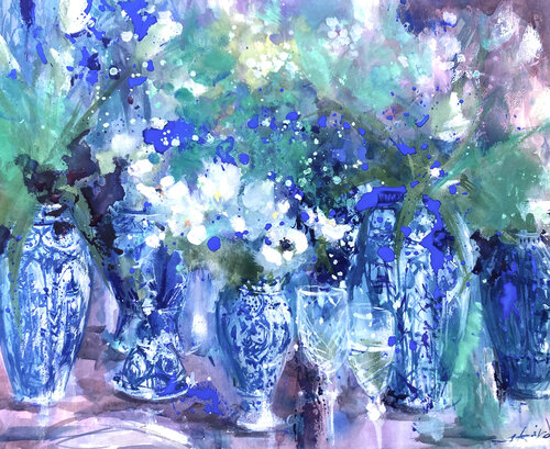 Pomp and Circumstance di Akira MURATA, Pittura in vendita su Singulart