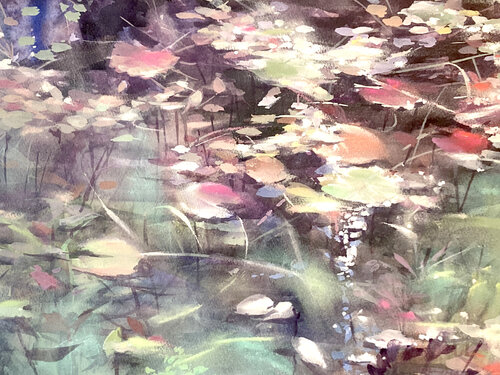 玉響の音・Each faint sound di Akira MURATA, Pittura in vendita su Singulart