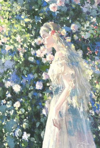 Le Jardin Secret di Akira MURATA, Pittura in vendita su Singulart