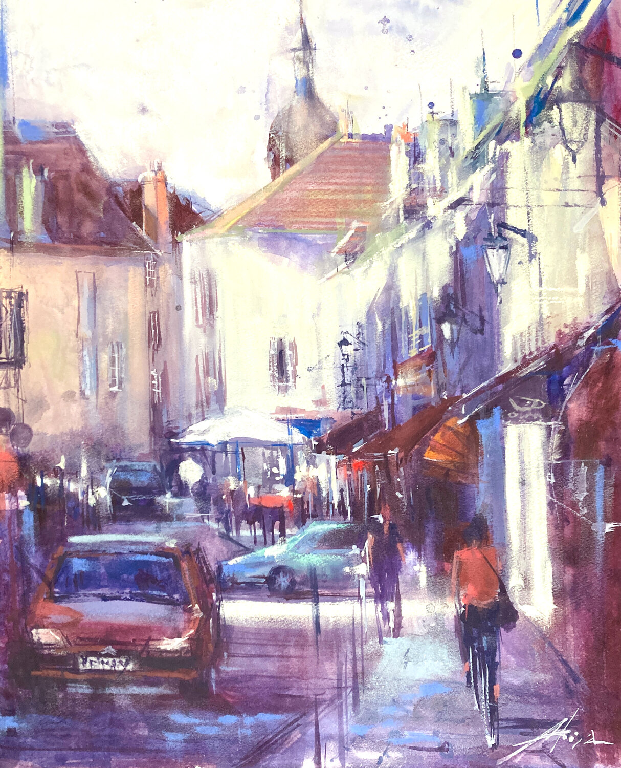 Beaune at sunset Akira MURATA