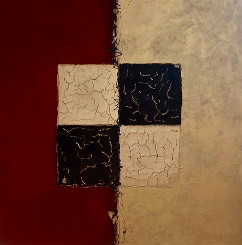 „ es nicht alles Gold was glänzt“ by Elfie Marijanovic, Painting for Sale on Singulart