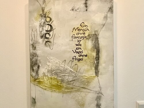 Fantastie……….. by Elfie Marijanovic, Painting for Sale on Singulart