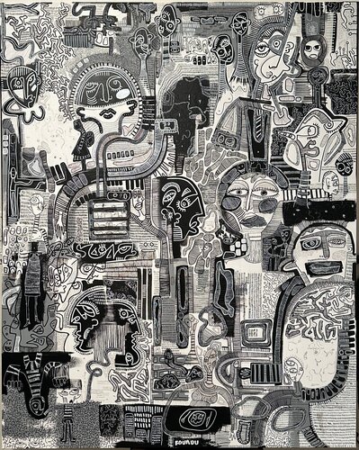 Community van Sophia Bounou, Schilderij te koop op Singulart