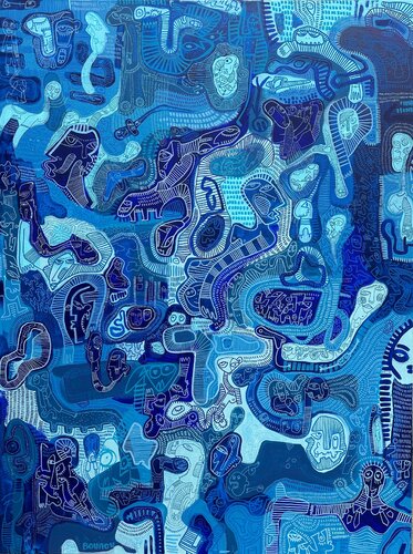 Distill van Sophia Bounou, Schilderij te koop op Singulart