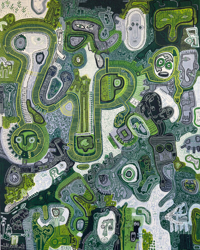 Olive Oil van Sophia Bounou, Schilderij te koop op Singulart