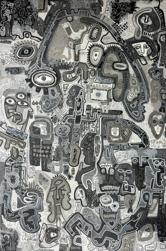 Cashmere van Sophia Bounou, Schilderij te koop op Singulart