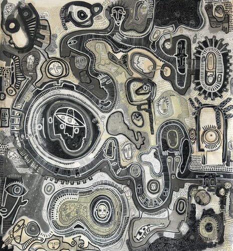 Cirrus by Sophia Bounou, Painting for Sale on Singulart