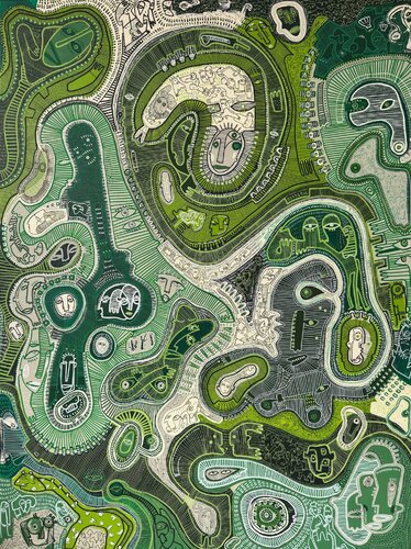 Ficus by Sophia Bounou, Painting for Sale on Singulart