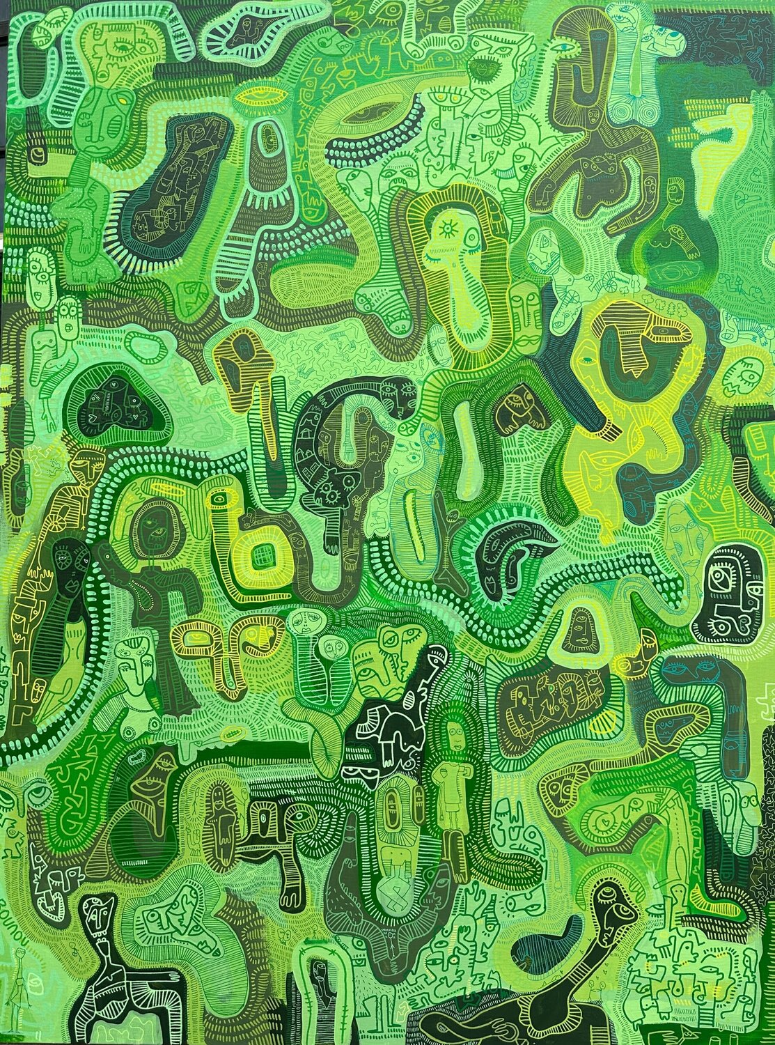 Camo Sophia Bounou Dipinto originale in vendita