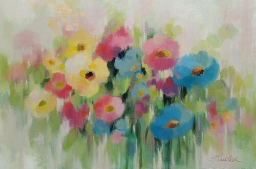 First Spring Flowers by Silvia Vassileva, Painting for Sale on Singulart