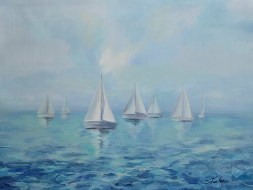 Boats in the Haze Silvia Vassileva