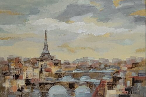 Paris Afternoon by Silvia Vassileva, Painting for Sale on Singulart