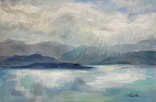 Early Sunrise di Silvia Vassileva, Pittura in vendita su Singulart