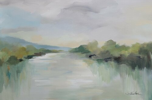 April River di Silvia Vassileva, Pittura in vendita su Singulart