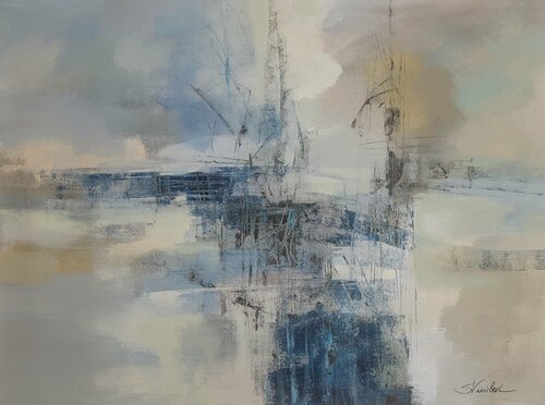 Sea Port von Silvia Vassileva, Malerei kaufen auf Singulart