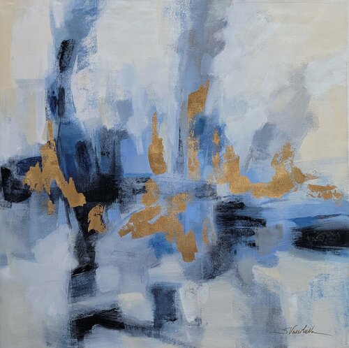 Midnight Embrace by Silvia Vassileva, 회화 for Sale on Singulart