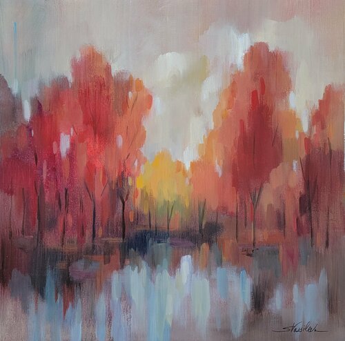 October Memories van Silvia Vassileva, Schilderij te koop op Singulart