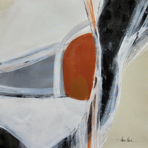 Terracotta Knott di Silvia Vassileva, Pittura in vendita su Singulart