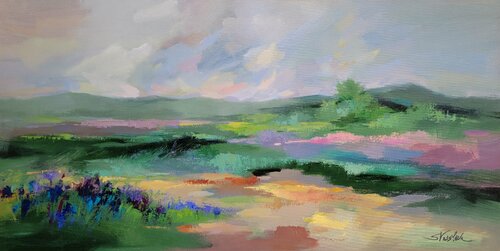 April Slopes van Silvia Vassileva, Schilderij te koop op Singulart