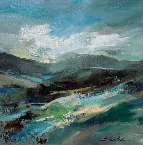 Turquoise Slopes II Silvia Vassileva