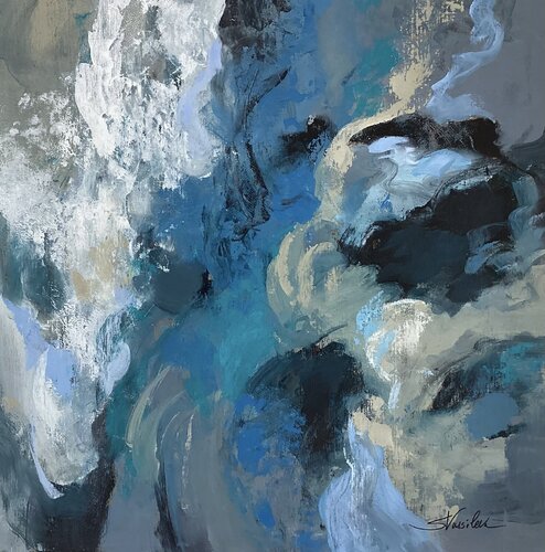 Monsoon by Silvia Vassileva, 회화 for Sale on Singulart