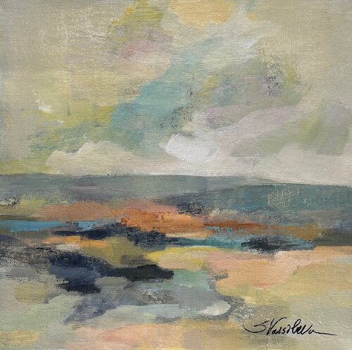 Chartreuse Hills II von Silvia Vassileva, Malerei kaufen auf Singulart