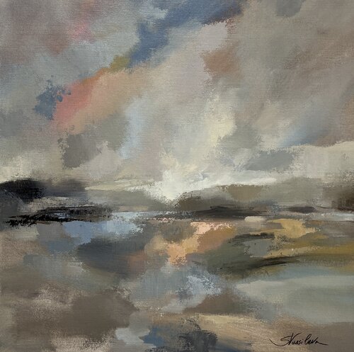 Oceanside Dusk von Silvia Vassileva, Malerei kaufen auf Singulart