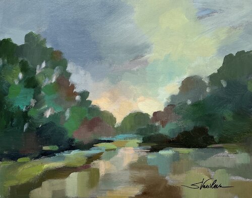 Dawn von Silvia Vassileva, Malerei kaufen auf Singulart