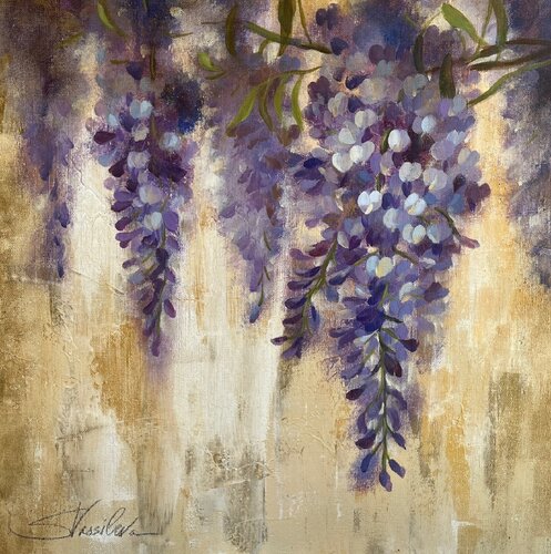 Wisteria Branches van Silvia Vassileva, Schilderij te koop op Singulart
