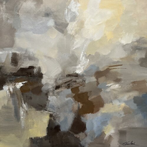 Silver Sky by Silvia Vassileva, 회화 for Sale on Singulart