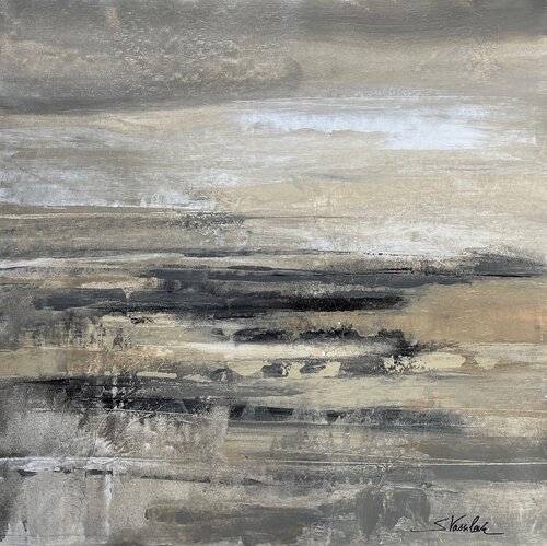 January Road di Silvia Vassileva, Pittura in vendita su Singulart