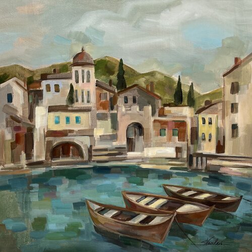 Italian Bay by Silvia Vassileva, Painting for Sale on Singulart