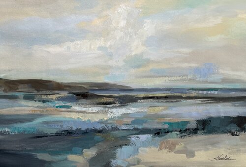 Del Mar Lagoon von Silvia Vassileva, Malerei kaufen auf Singulart
