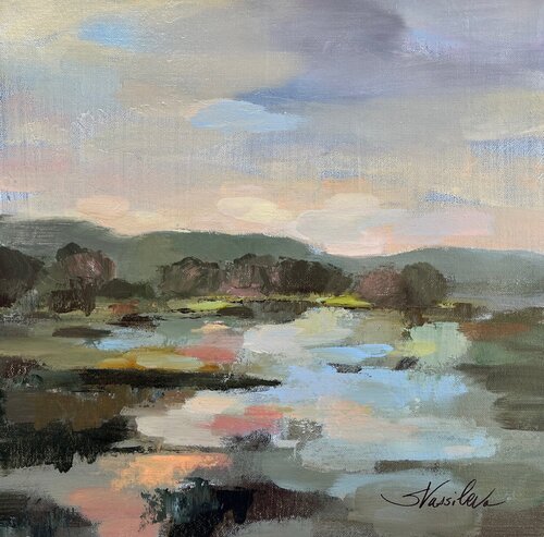 First Sun Rays by Silvia Vassileva, Painting for Sale on Singulart