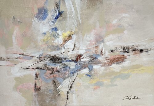 Dancing Light par Silvia Vassileva, Peinture en vente sur Singulart